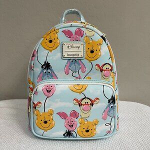 LOUNGEFLY ~ Disney Winnie the Pooh Balloon Friends Mini Backpack - NWT!